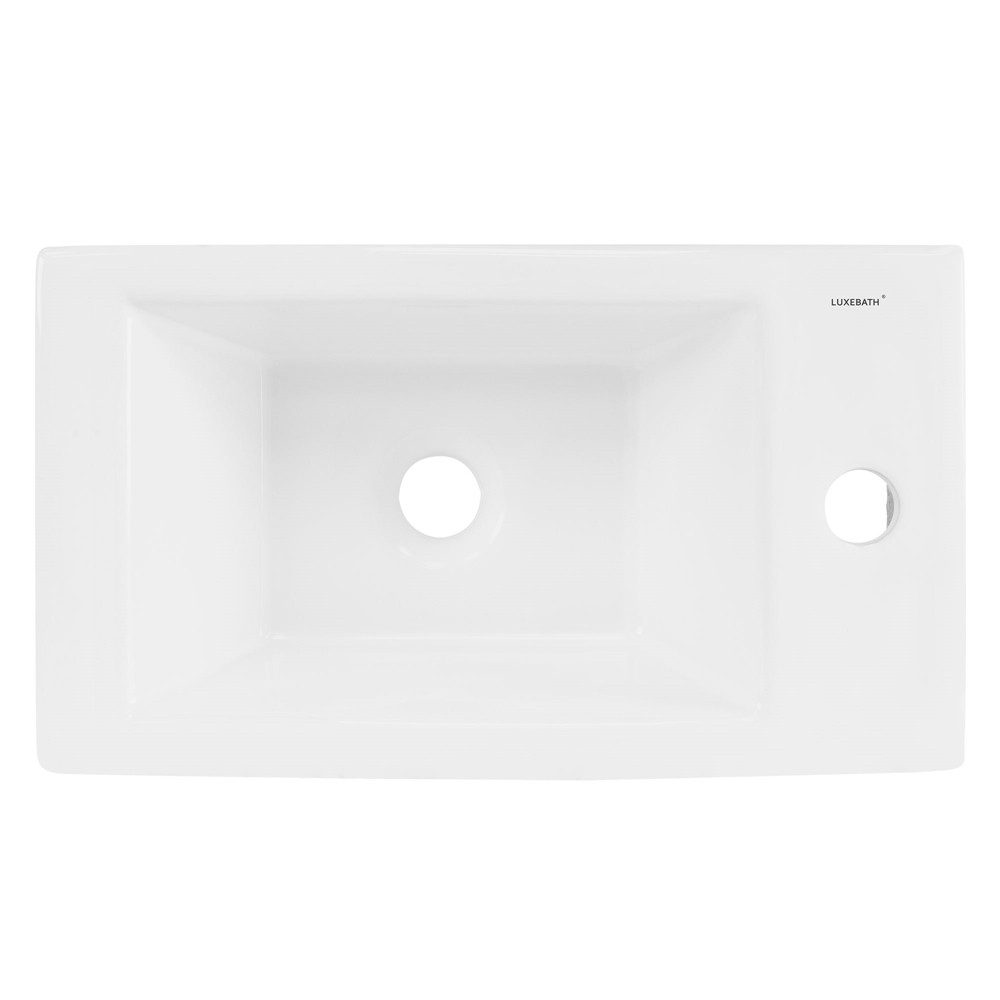 LuxeBath Waschbecken Aufsatzwaschbecken aus Keramik für günstig online kaufen