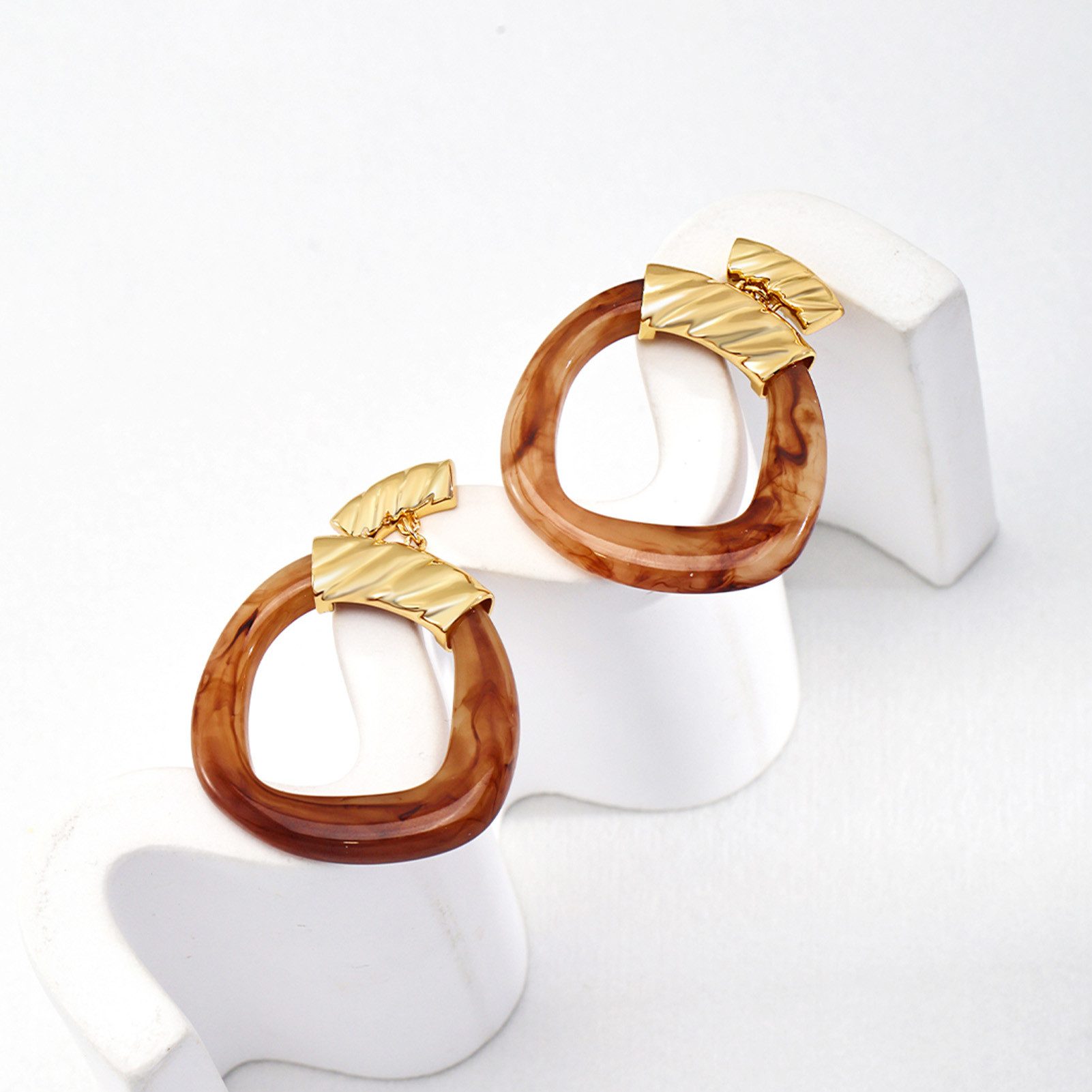 Jumpeak Paar Ohrhänger ohrringe silber 925,boho ohrringe,bernstein ohrringe,edelsteinohrringe, 18kohrringe vergoldet,damen geschenk,geschenkfürfrau,geschenkschwester