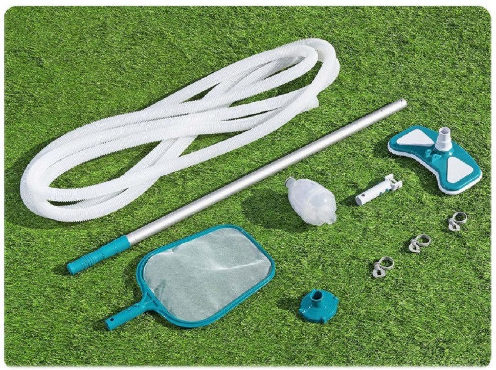 Bestway Poolbürste Pool-Reinigungsset, Poolpflege Basis-Set Aquaclean, günstig online kaufen
