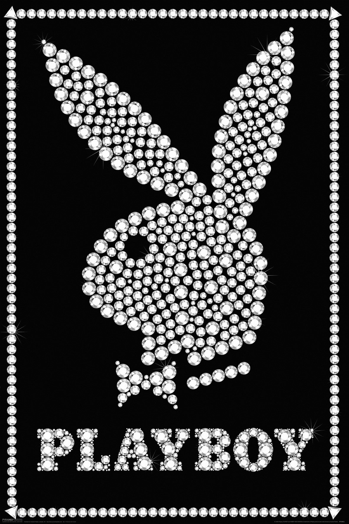 Papermoon Poster POSTER Nr.076 Playboy Bling, günstig online kaufen