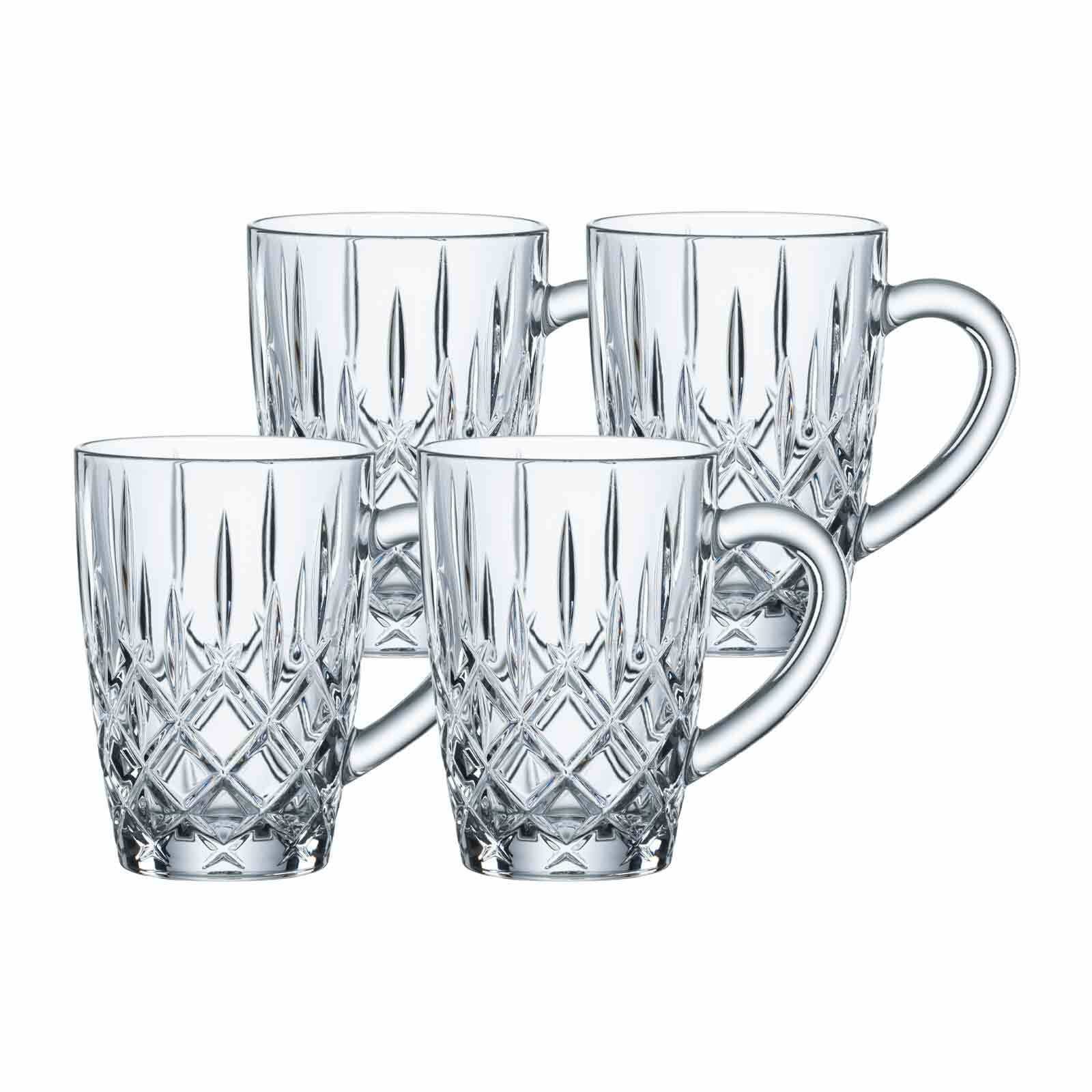 Nachtmann Becher Noblesse Чайні склянки Kaffeebecher 347 ml 4er Set, Glas