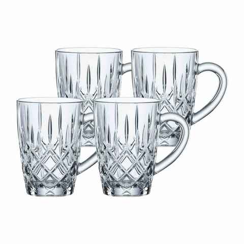 Nachtmann Becher Noblesse Teegläser Kaffeebecher 347 ml 4er Set, Glas