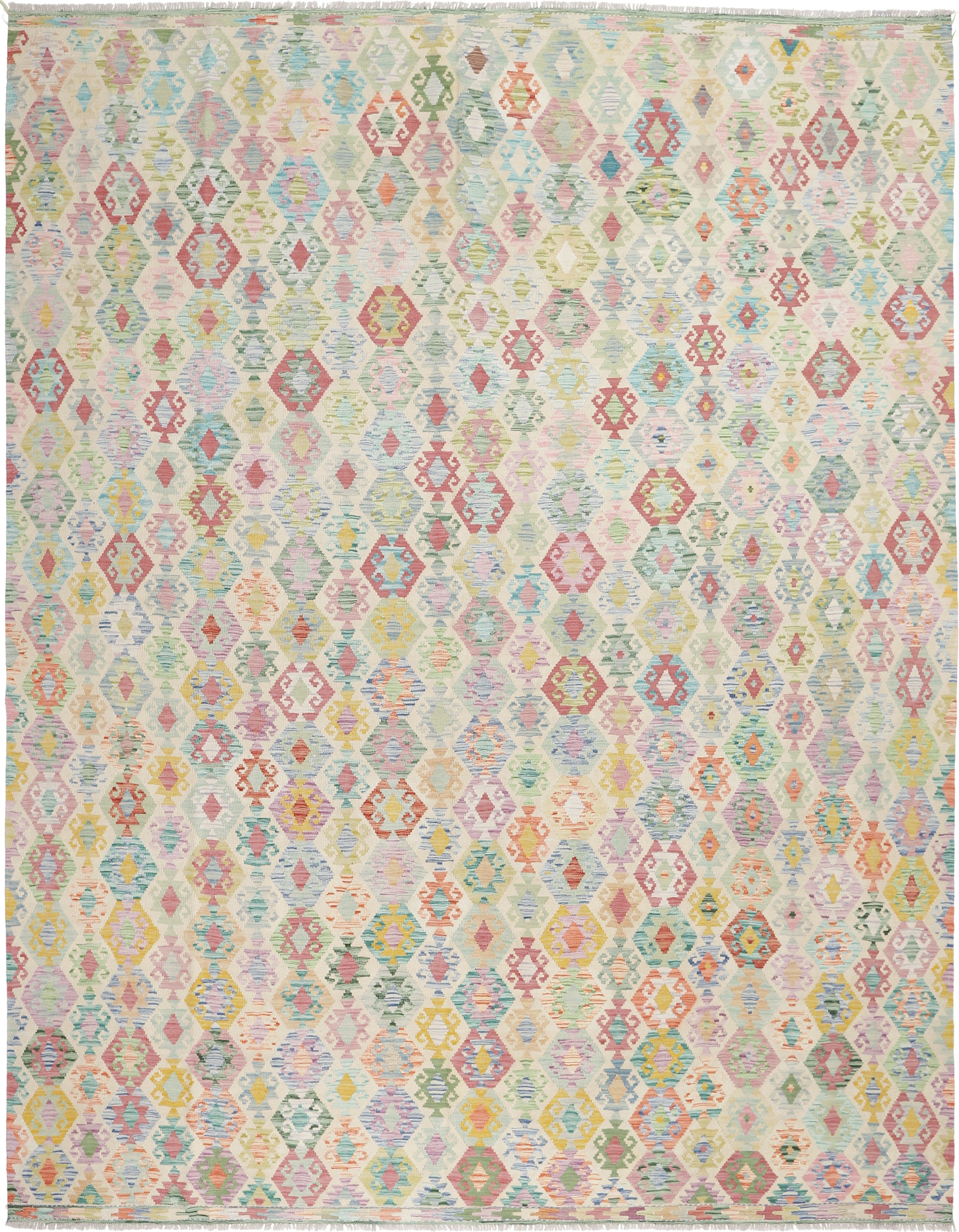 Carpet Avenue Teppich Kelim Afghan Royal 403x315, Rechteck, Höhe: 4 mm