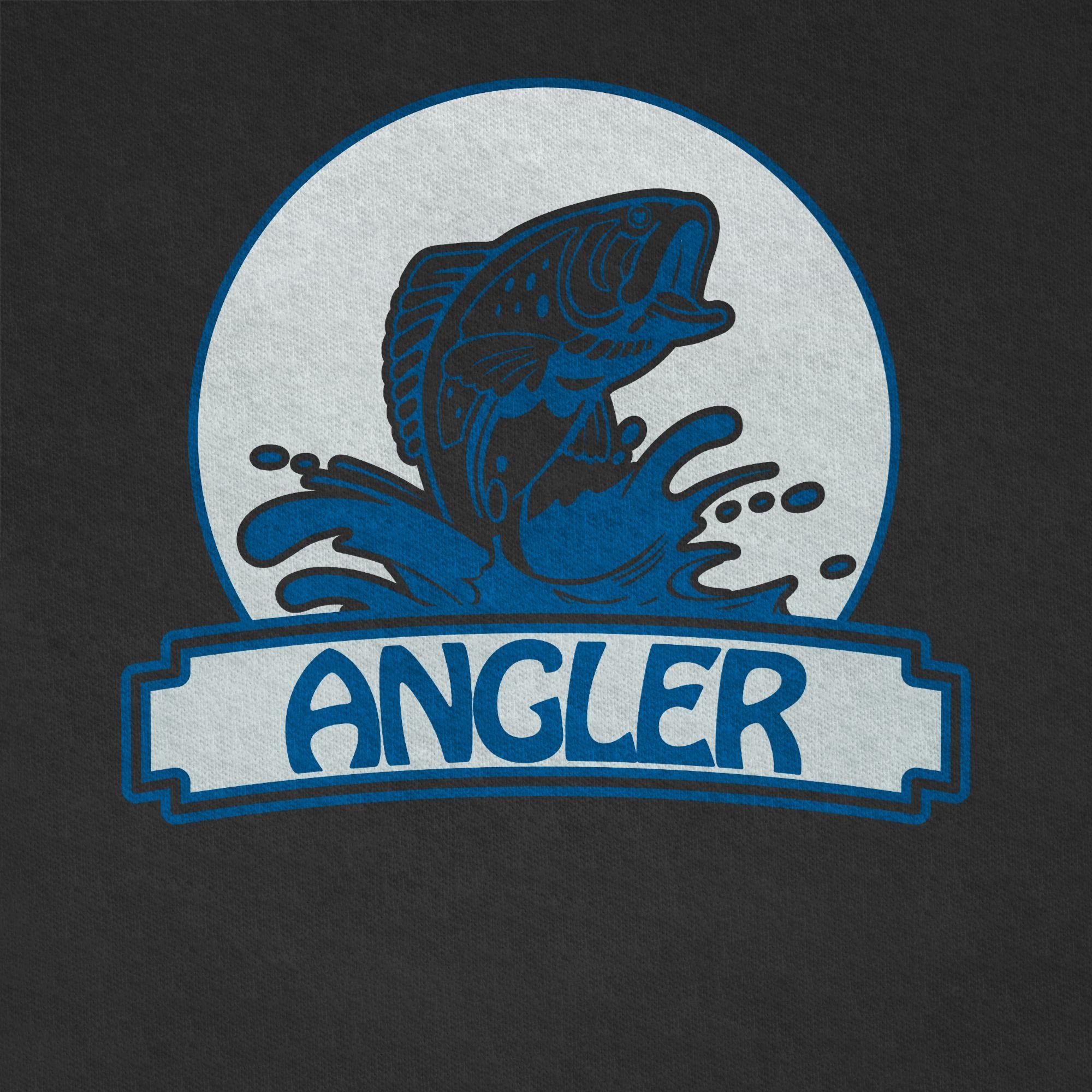 Shirtracer T-Shirt Angler Button (1-tlg) Kinder Sport Kleidung