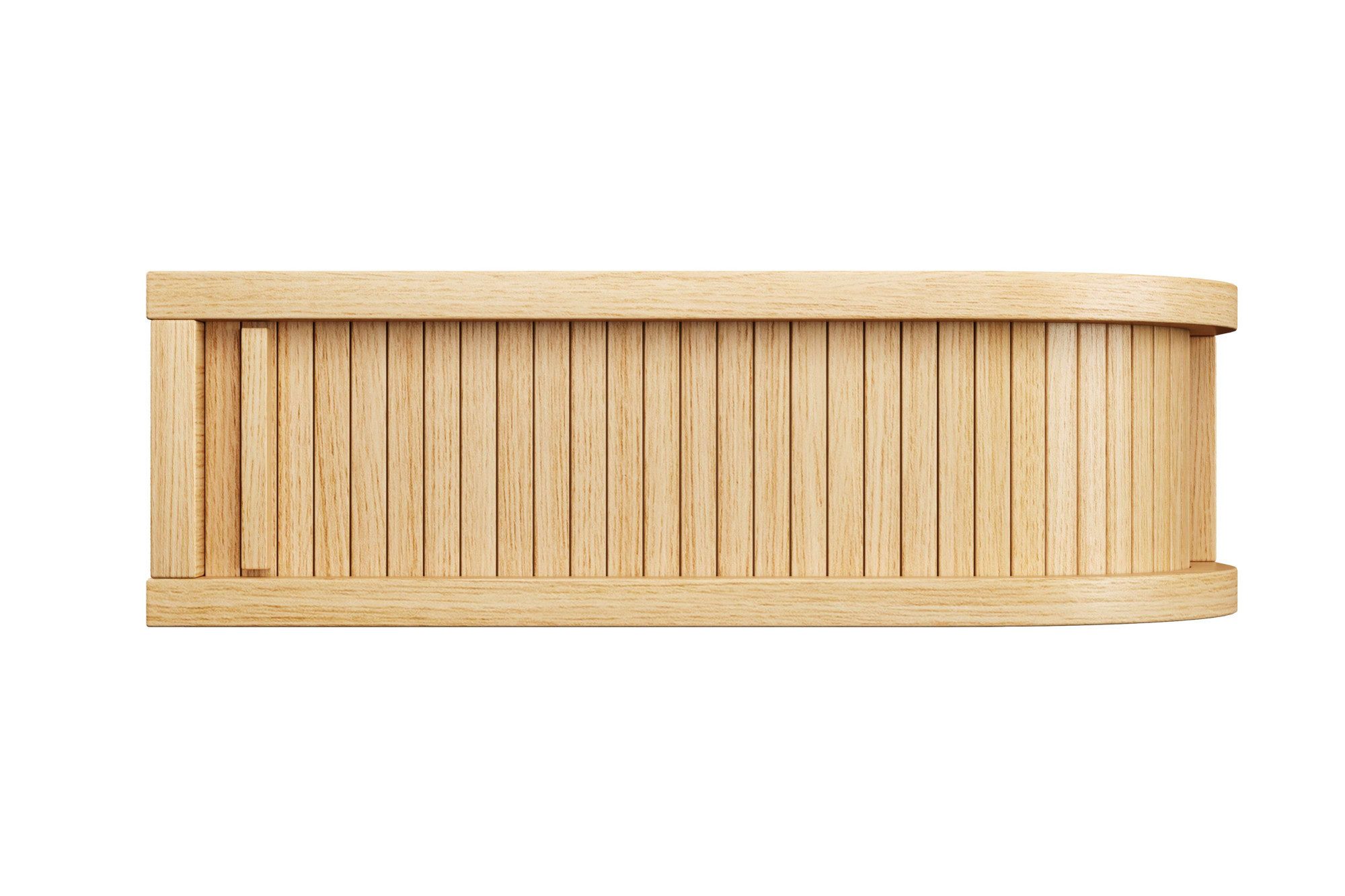 Woodman Nachttisch Farsta, in 3 Farben, mit Tambourschiebetüren, mit Eichenholz furniert, FSC®