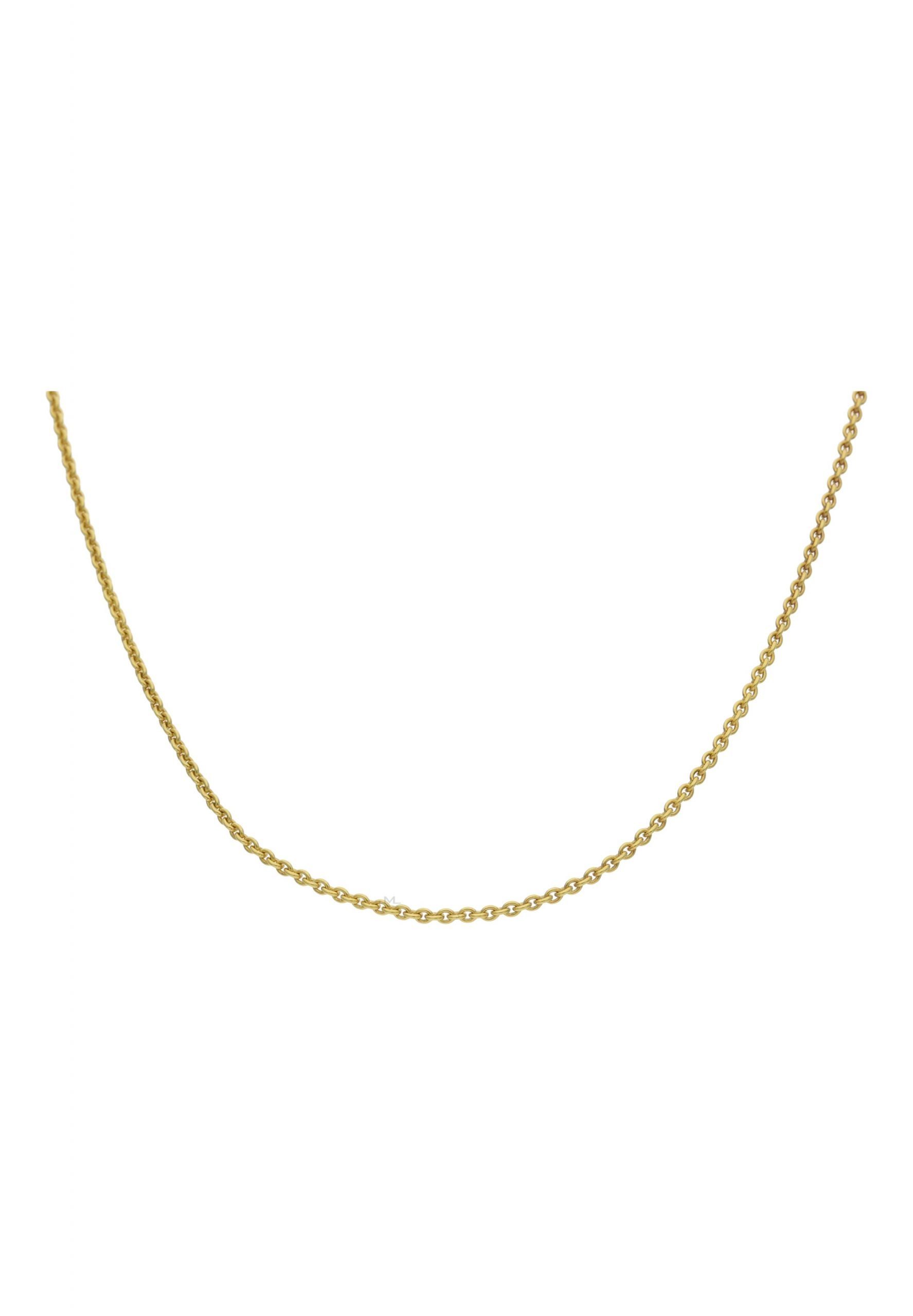 JuwelmaLux Goldkette Halskette Gold Ankerkette 40 cm (1-tlg), Damen Goldkette Gold 585/000, inkl. Schmuckschachtel
