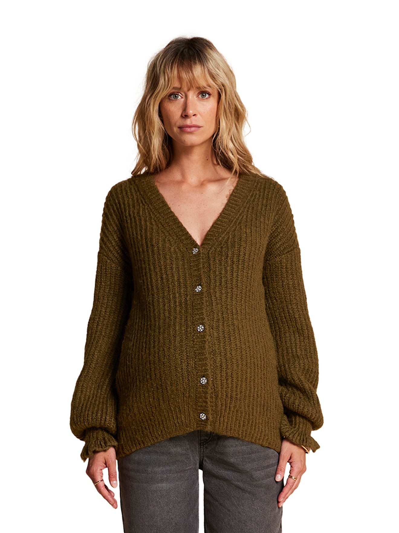 Pullunder Pullover für die Stillzeit aus Musterstrick