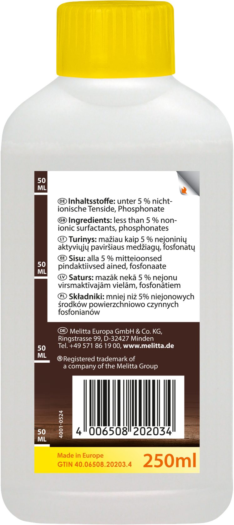 Melitta Perfect Clean Milchsystem-Reiniger