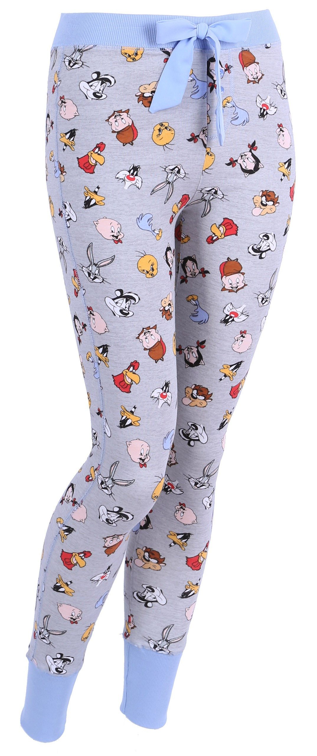 LOONEY TUNES 7/8-Leggings Graue Schlafhose Schlafanzughose Looney Tunes XL