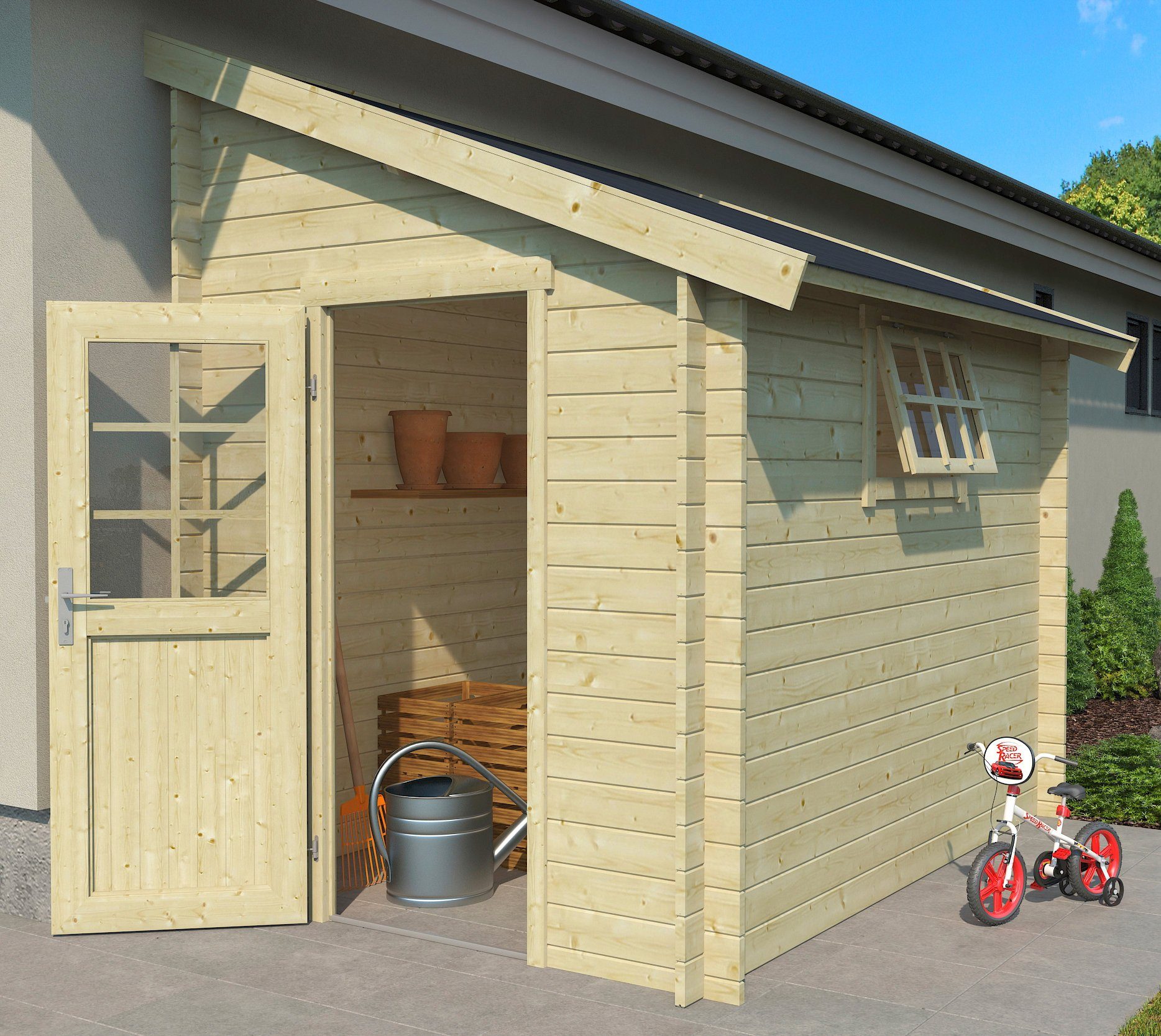 LASITA MAJA Gartenhaus Jura 2, BxT: 215x295 cm