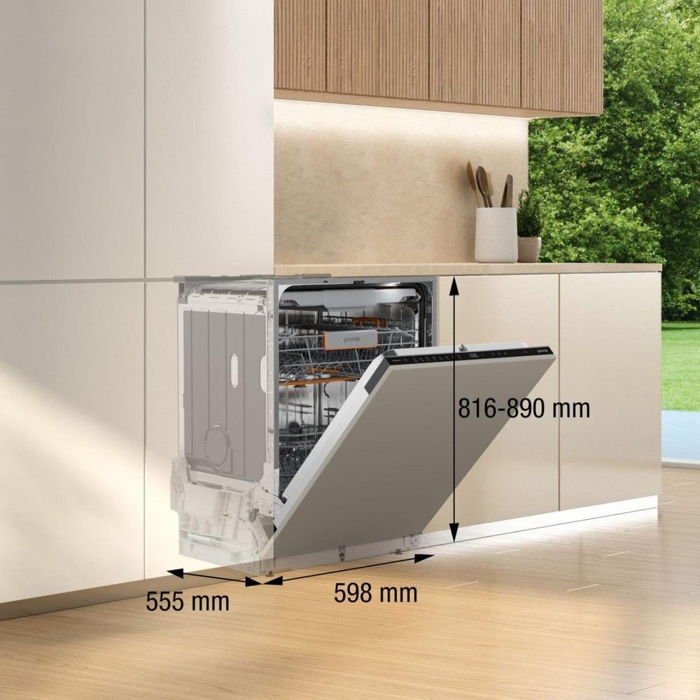 GORENJE teilintegrierbarer Geschirrspüler GV663A67