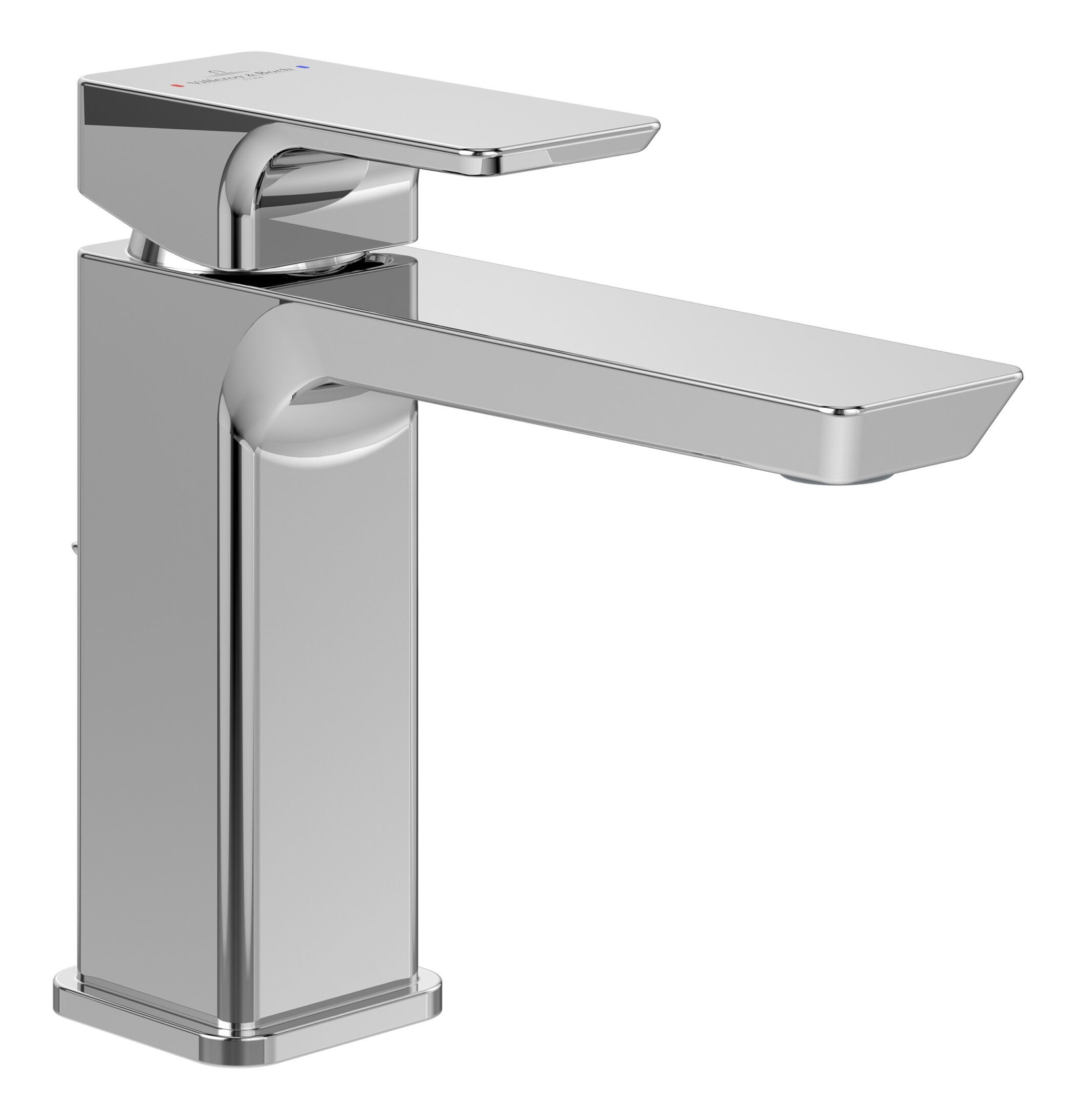 Villeroy & Boch Waschtischarmatur Subway 3.0 110, mit Zugstangen-Ablaufgarnitur, Standmontage