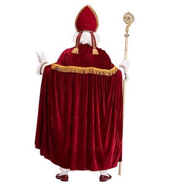 Scherzwelt Kostüm Nikolaus Kostüm - Weihnachtsmann -Bischof Nikolauskostüm Gr. S-XXL