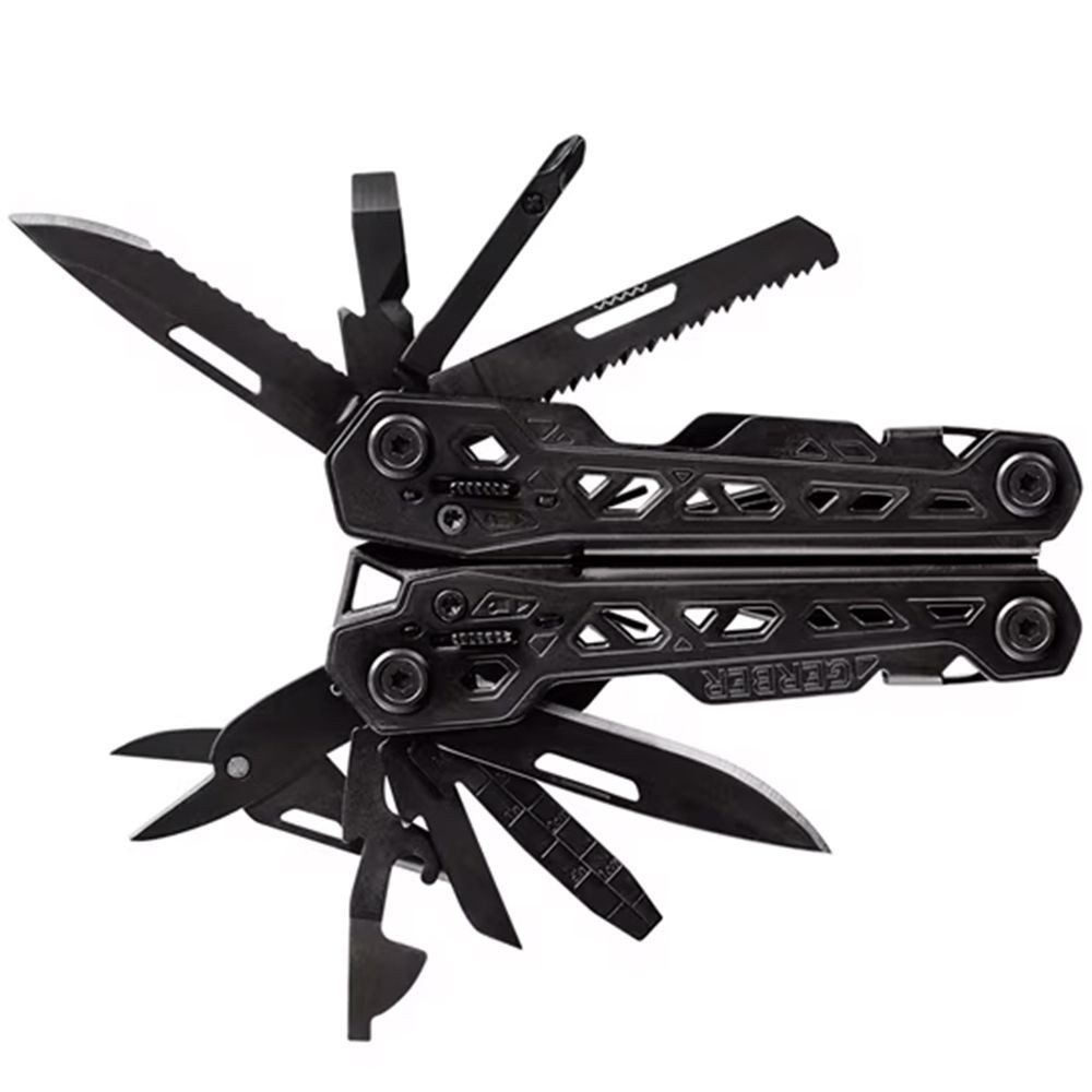 Gerber Cuttermesser Gerber Multi-Tool Truss Black mit 17 Funktionen Edelstahl