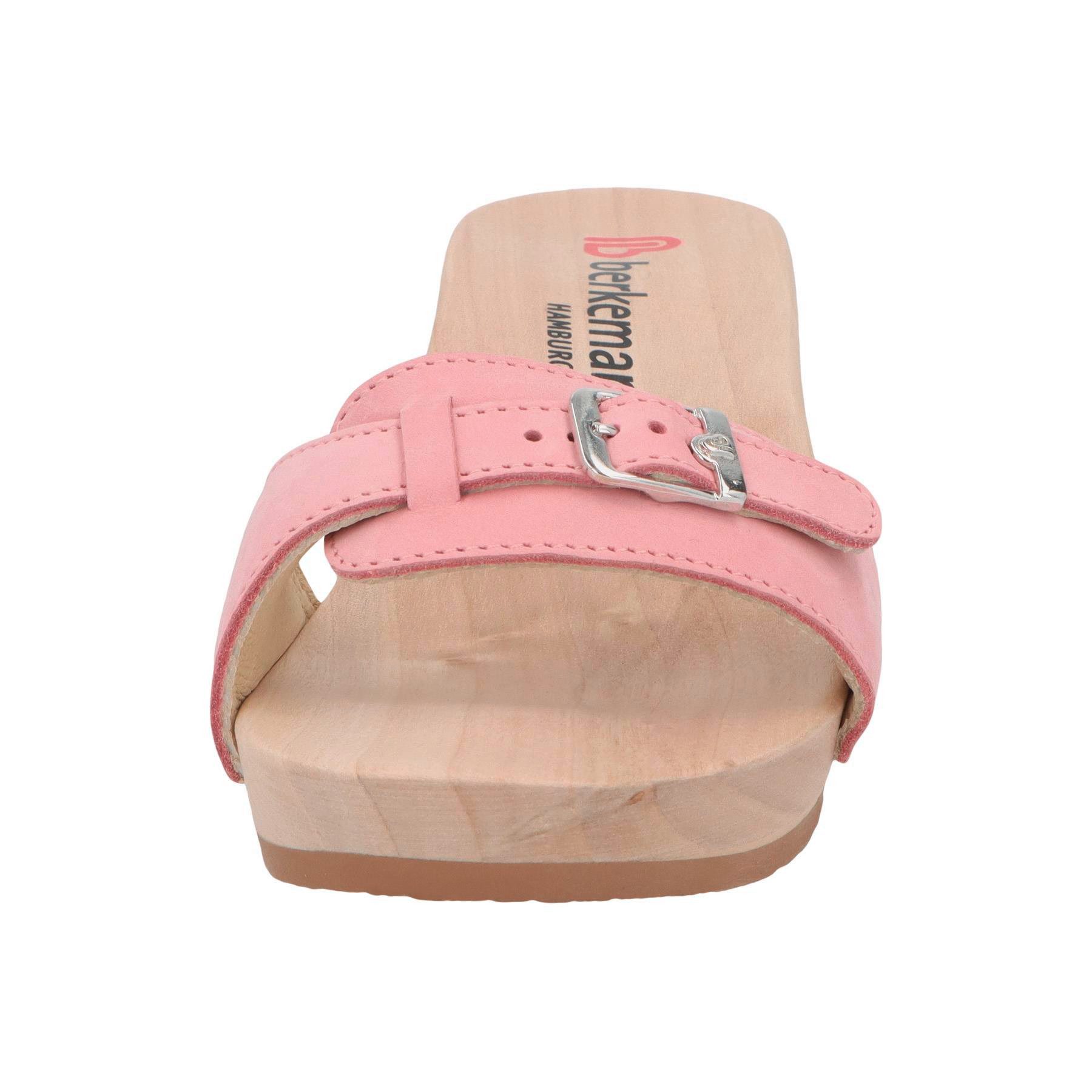 BERKEMANN Berkemann Erwachsene Holz Peggy Pantolette Leder Pantolette