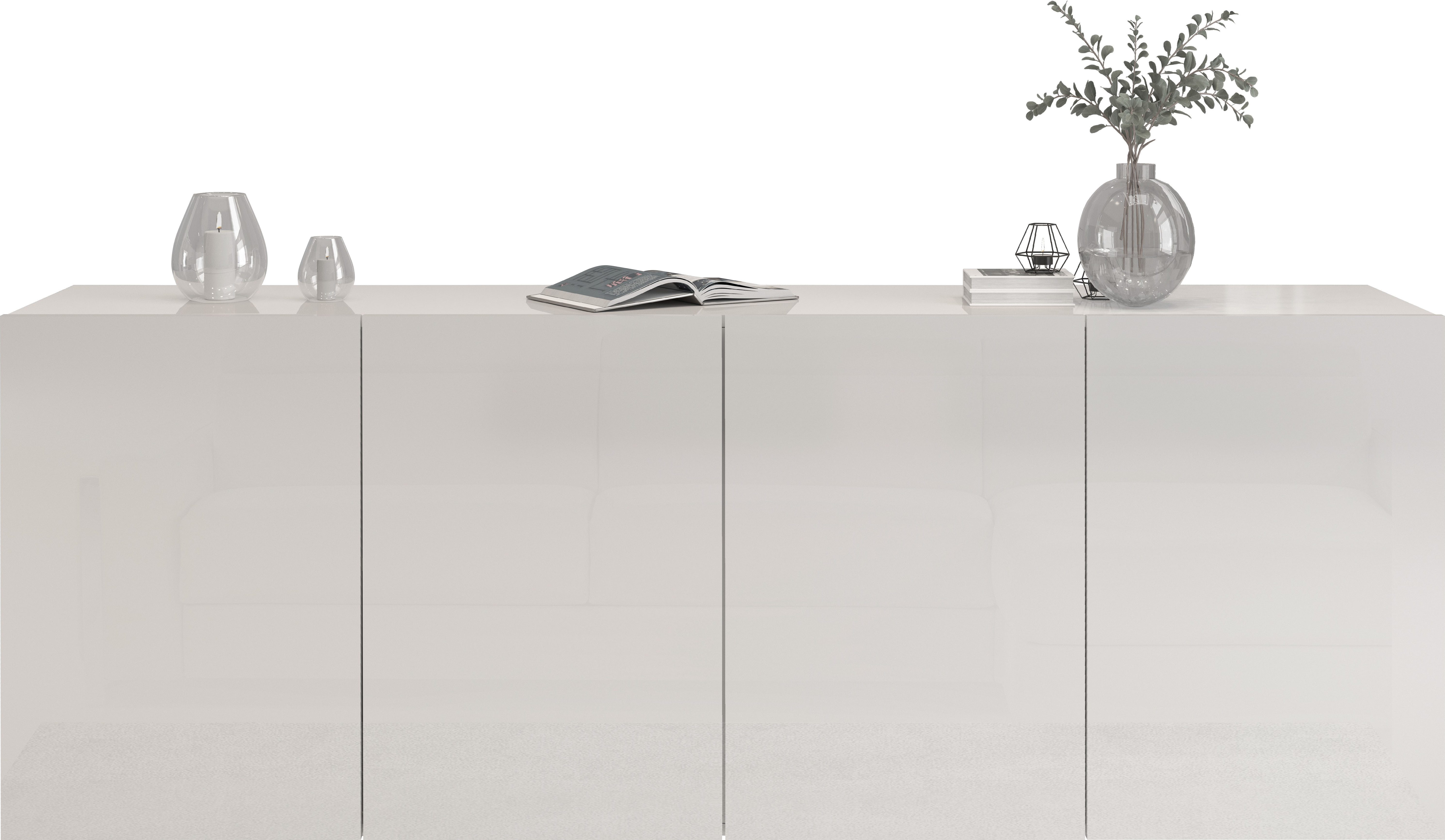 OTTO home Sideboard Egypt, Kommode, Schrank, Kredenz, grifflos, 4 Türen, Fr günstig online kaufen