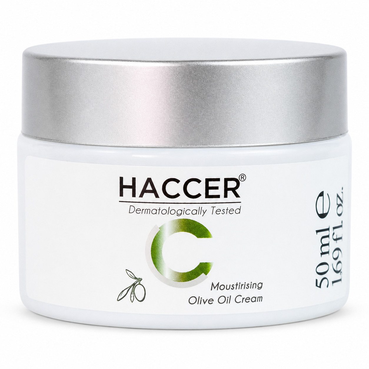 Haccer Getönte Gesichtscreme Haccer Gesichtscreme, feuchtigkeitsspendende Gesichtspflege, 50 ml