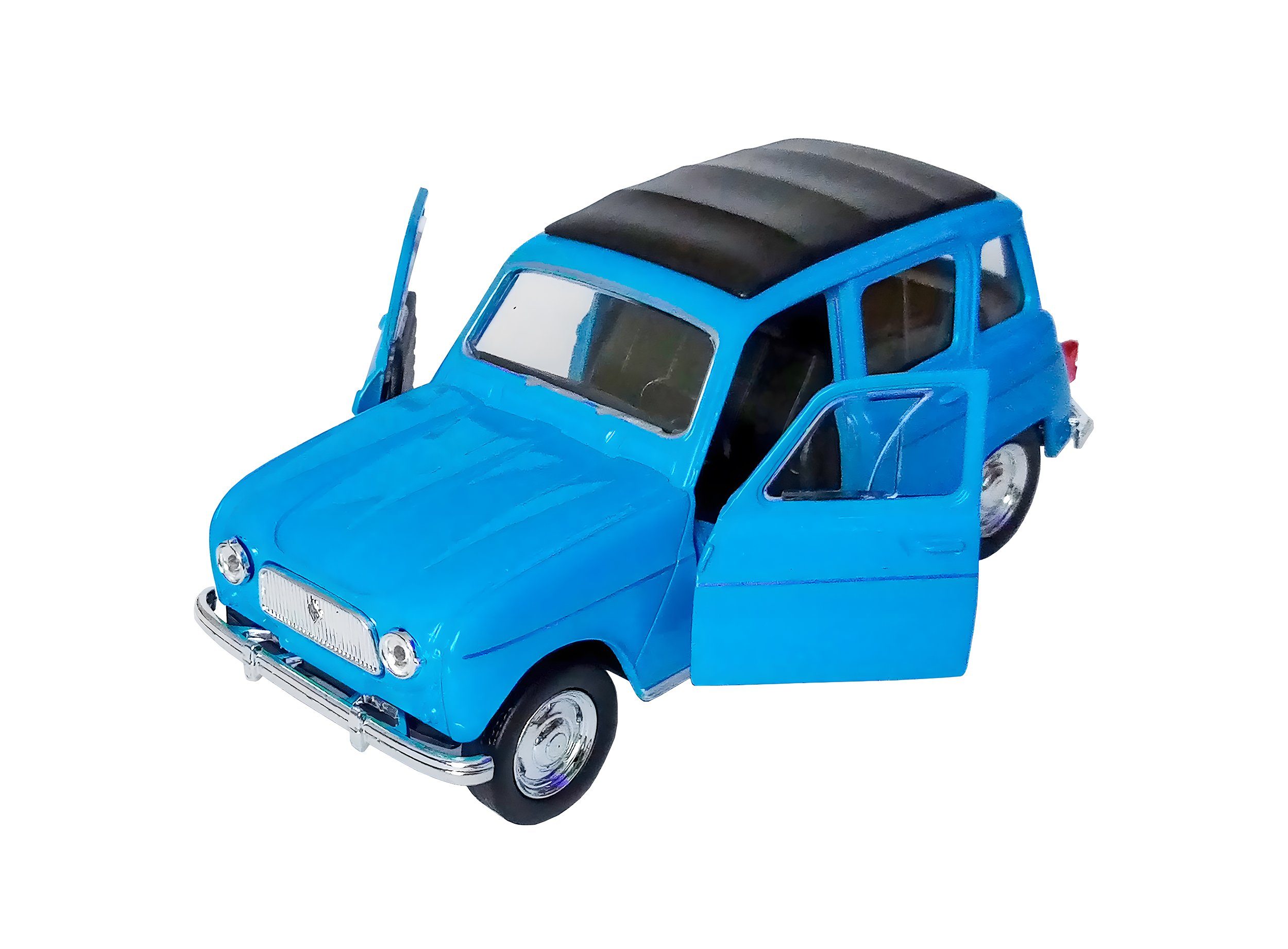 Welly Modellauto RENAULT 4 R4 Quatrelle mit Rückzug Modellauto Welly 55 (Bl günstig online kaufen