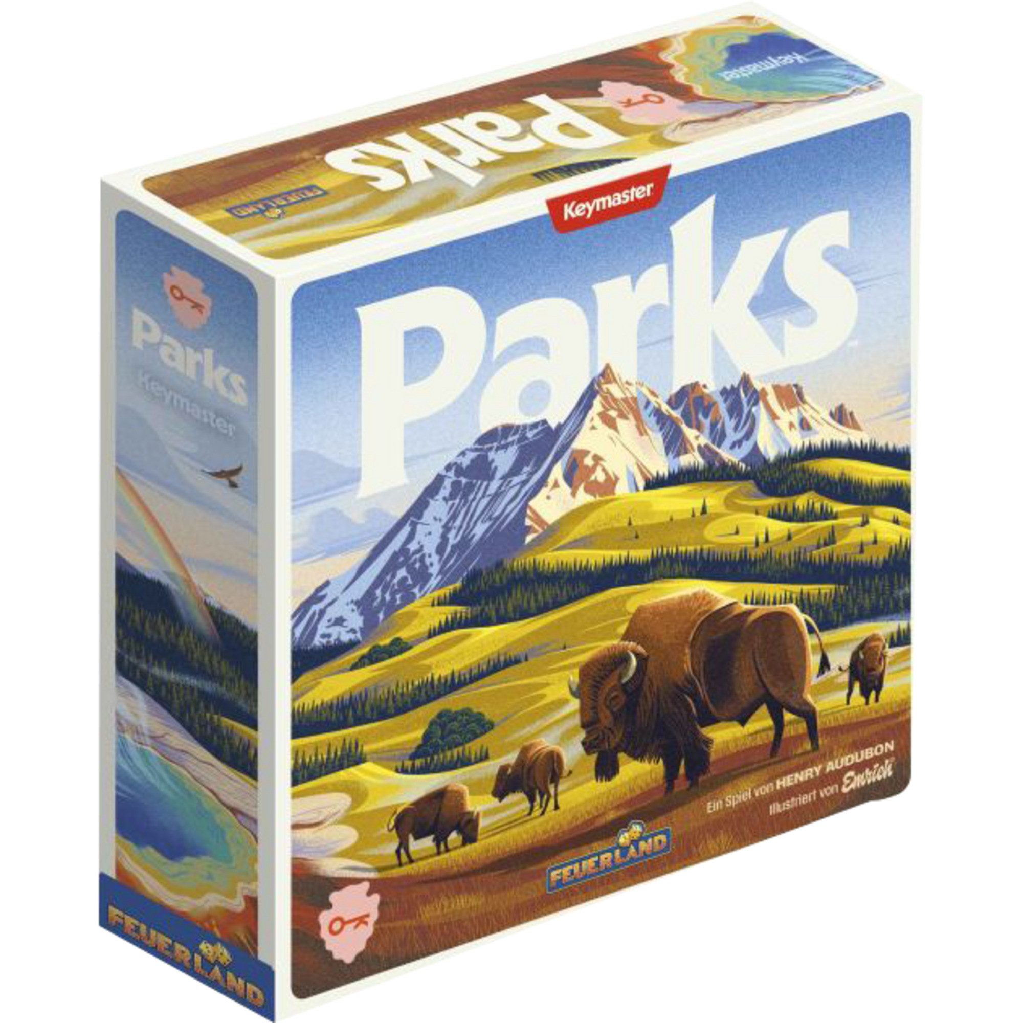 Pegasus Spiel Pegasus Parks 2. Edition, Brettspiel