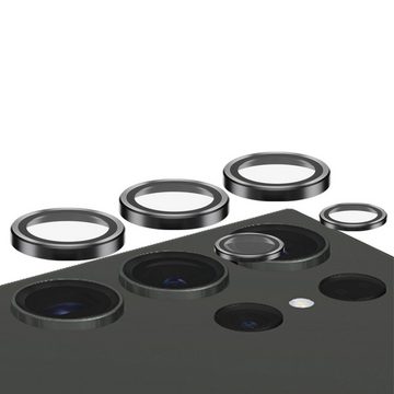 PanzerGlass Hoops Camera Lens Protector für Samsung Galaxy S24 Ultra, Kameraschutzglas, Lens Cover, stoßfest, kratzbeständig