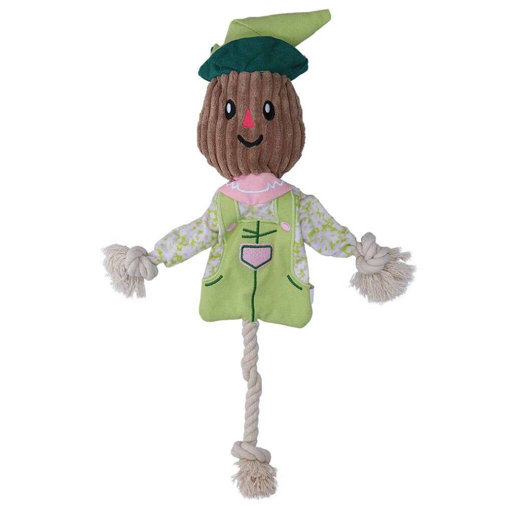 Garden Paws Tierquietschie Scarecrow Indy Fields M