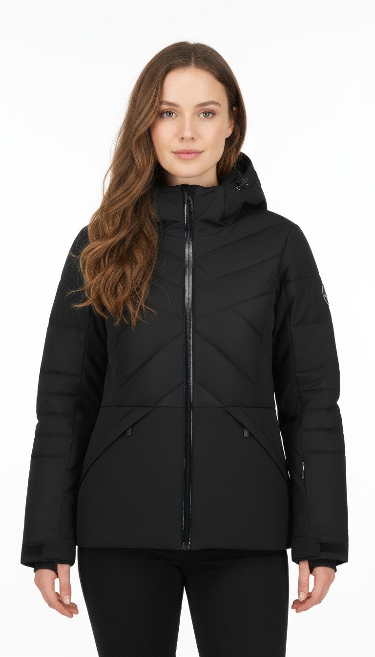 Icepeak Skijacke ICEPEAK EVELETH (1-St) mit regulierbarer Kapuze und Stehkr günstig online kaufen