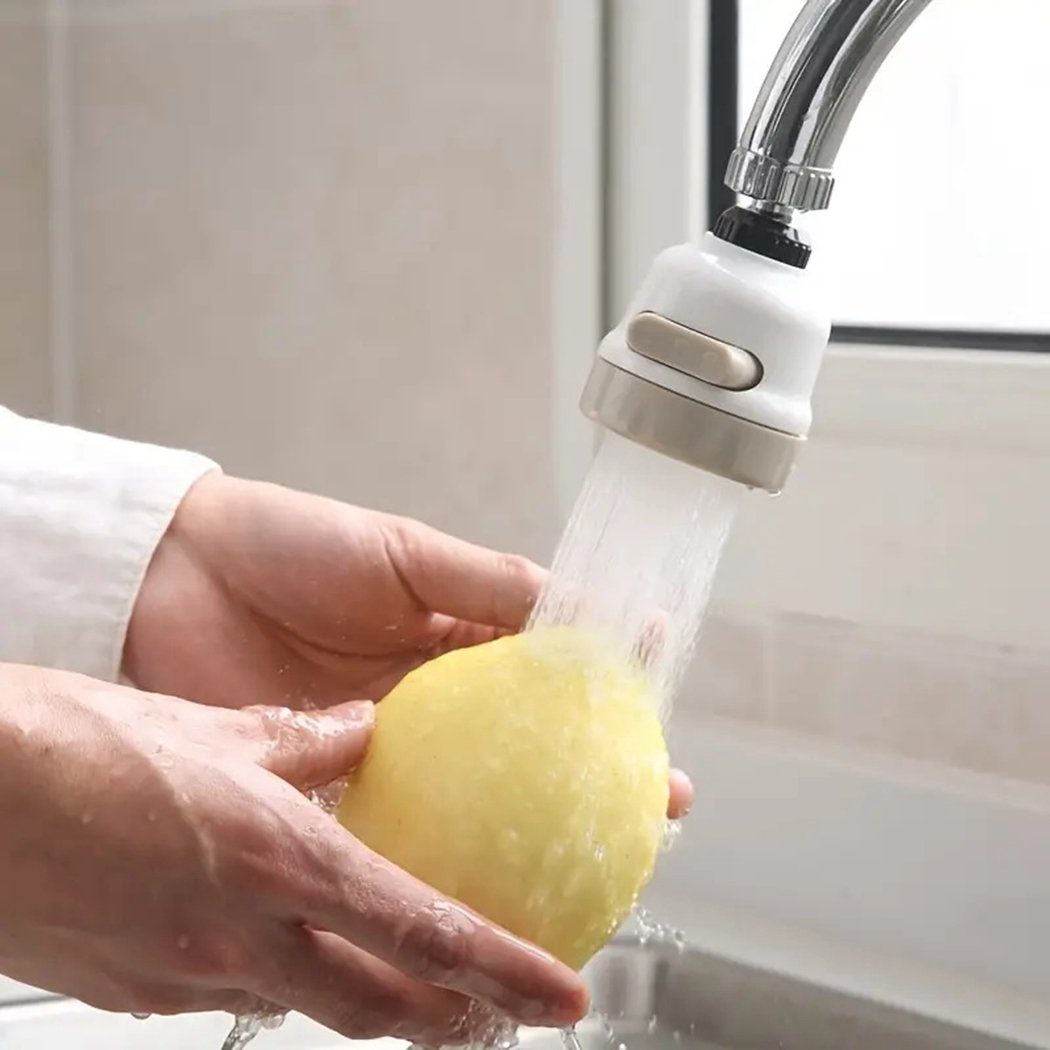 Wasserhahn-Booster-Dusche, Wasserhahnfilter Haushalts-Leitungswasser-Spritzfilter TUABUR