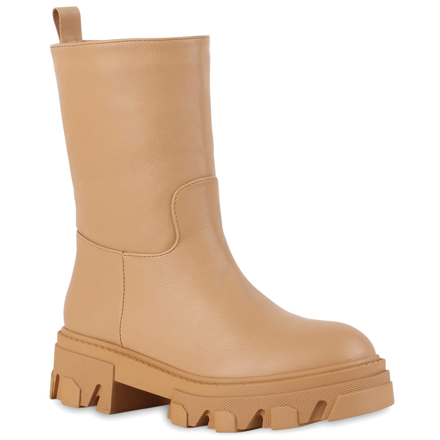 VAN HILL 837805 Plateaustiefel Profil-Sohle günstig online kaufen