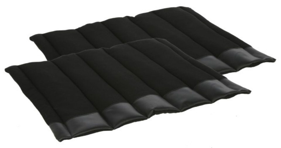 Kerbl Pferdebandage Bandagier-Pads 65 cm x 52 cm schwarz 3297668 (1-tlg)