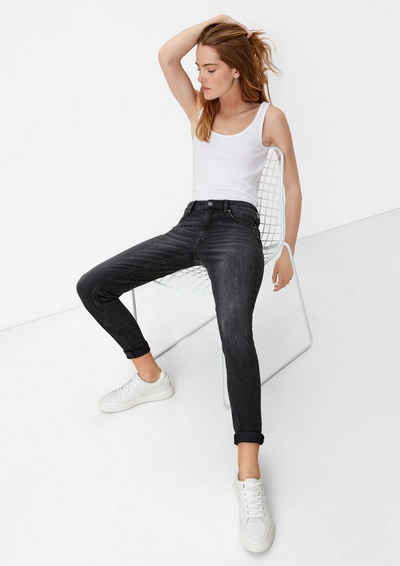 Q/S by s.Oliver Stoffhose »Slim: Jeans mit Waschung« Waschung