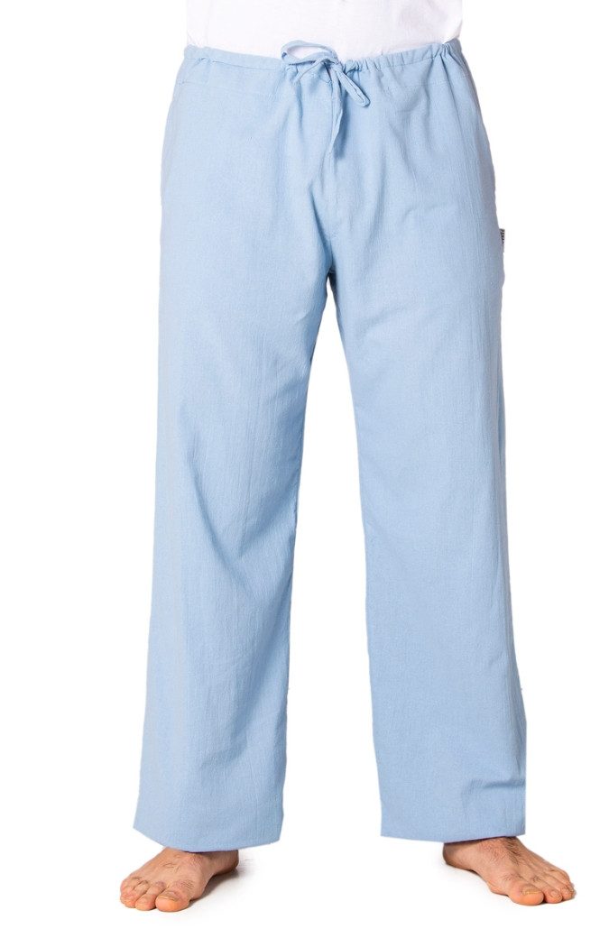 PANASIAM Stoffhose Bequeme Unisex Stoffhose aus feiner Baumwolle für Damen und Herren Freizeithose mit Taschen Relaxhose in großer Farbauswahl
