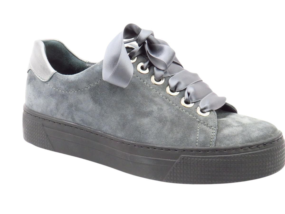 Samt. grau Sneaker