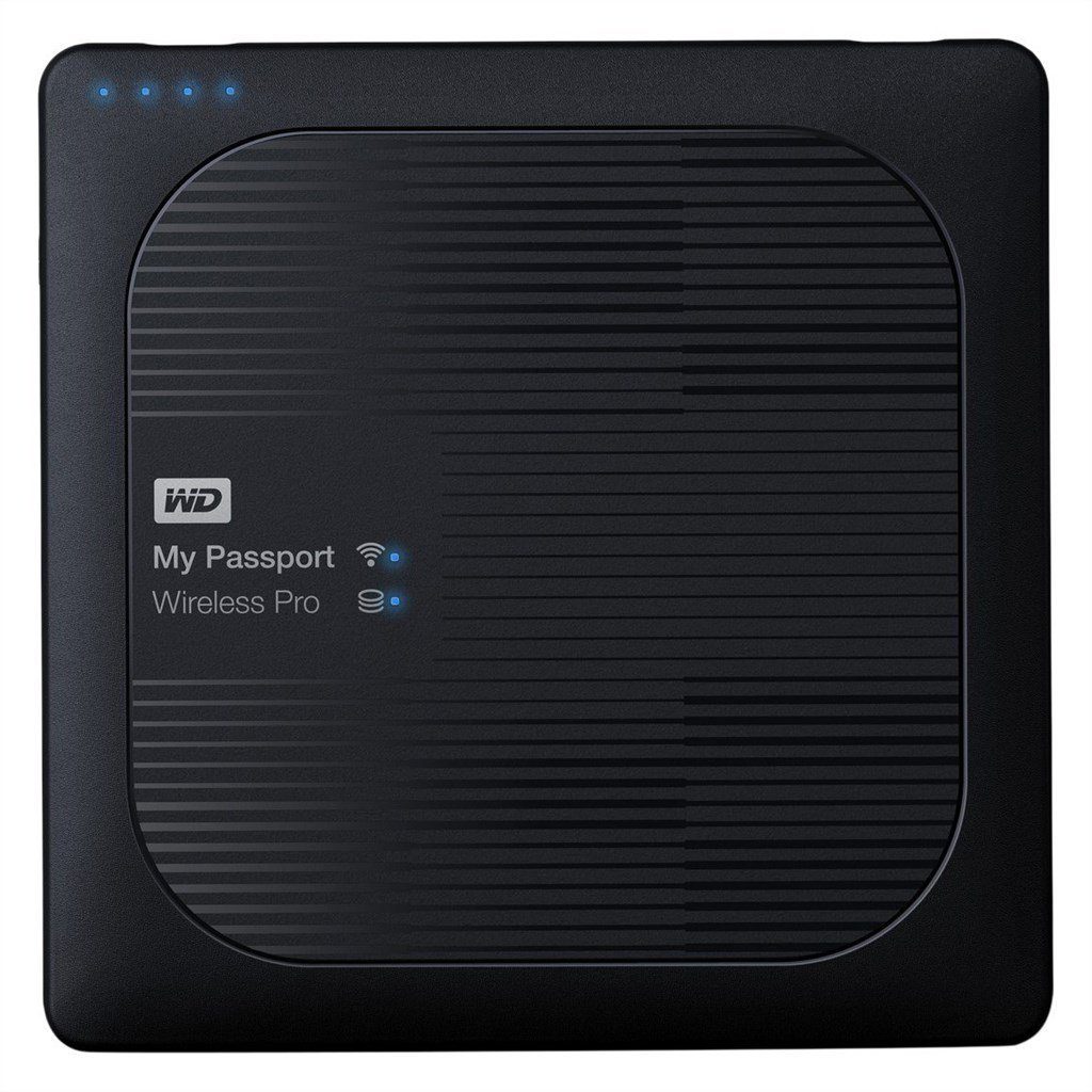 Western Digital »My Passport Wireless Pro 2TB schwarz« externe HDD ...