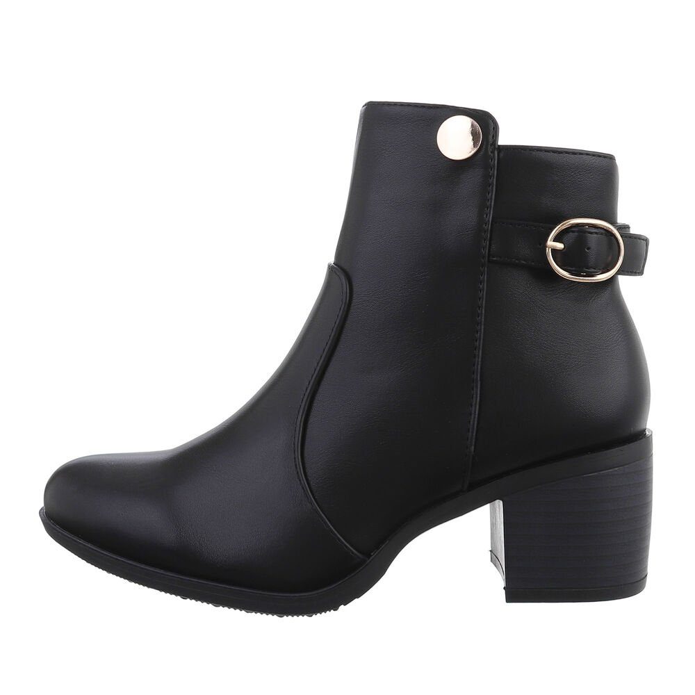 Ital-Design Damen Elegant Stiefelette Blockabsatz Klassische günstig online kaufen