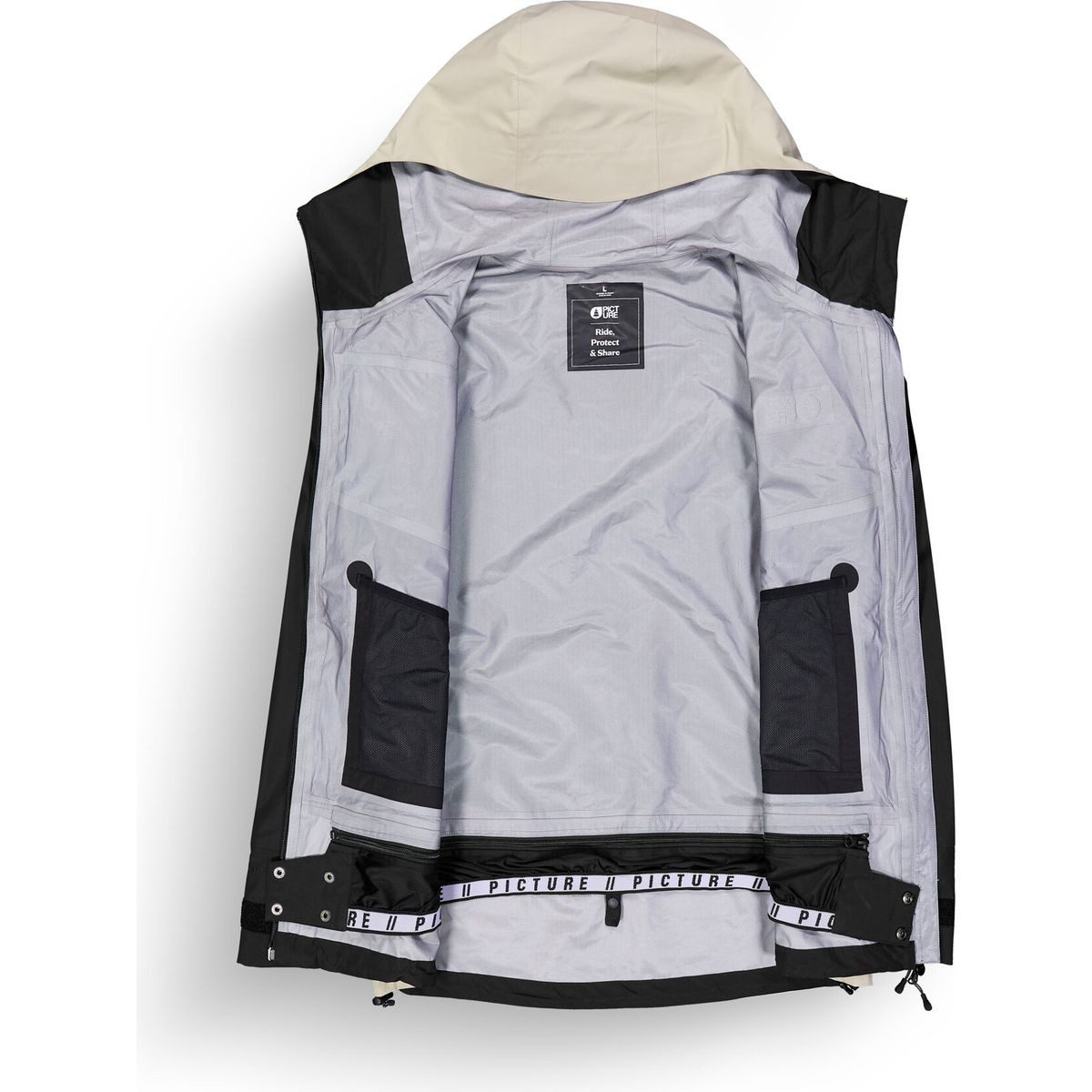 Picture Skijacke Broader 3L Jacket Hochfunktionale, wetterfeste Jacke für Skitouren und Freeski mit