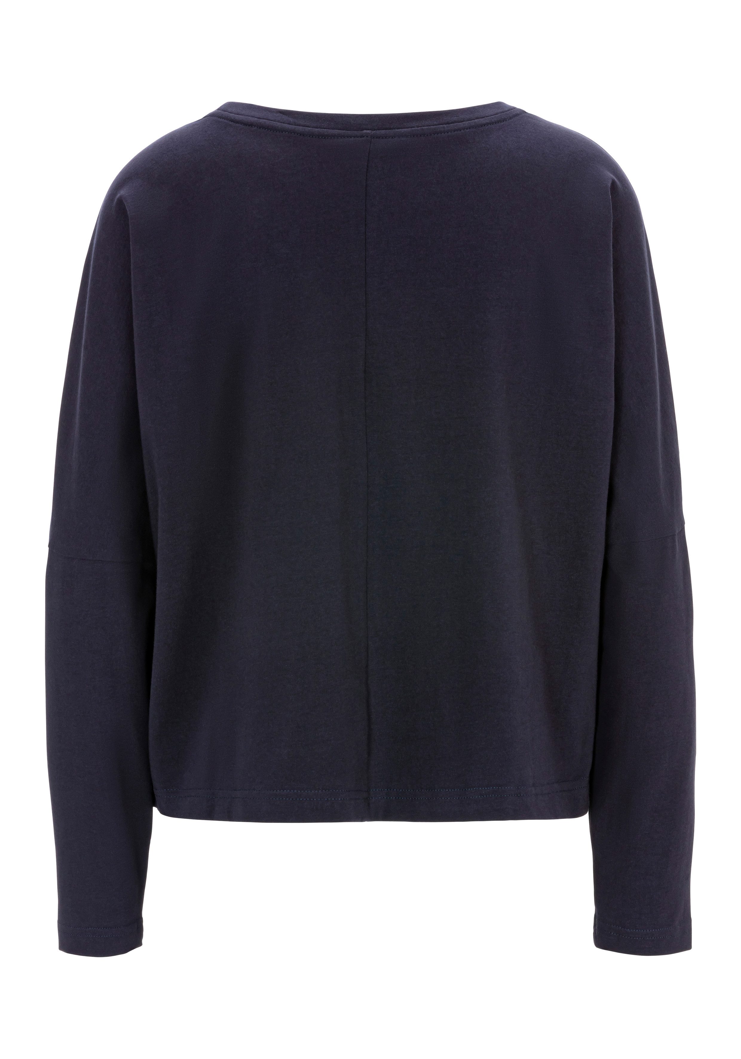 Tommy Hilfiger Underwear Langarmshirt LONG SLEEVE T-SHIRT mit interessanten Ärmeldetails und Tommy Hilfiger Markenlabel