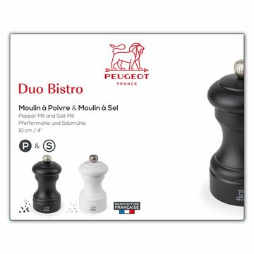 PEUGEOT Salz-/Pfeffermühle Bistro Duo Set 10 cm