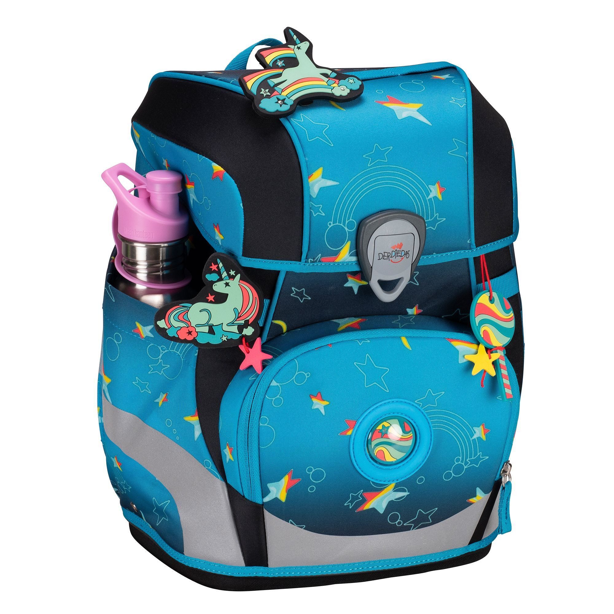 DerDieDas® Schulranzen ErgoFlex Tiny LED, PET