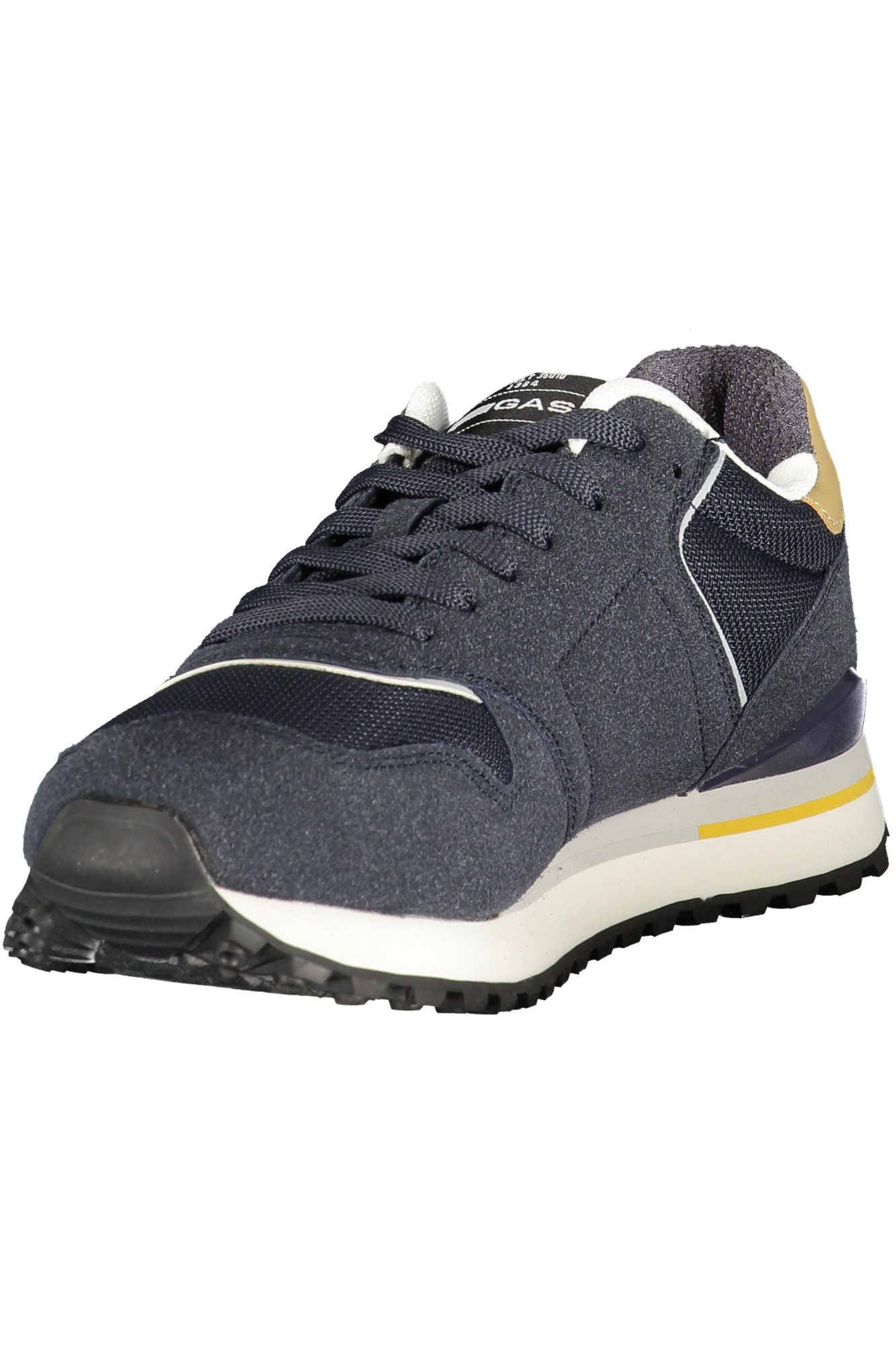GAS Sneaker Herren-Sportschuh Blau mit Kontrasten und bequemem