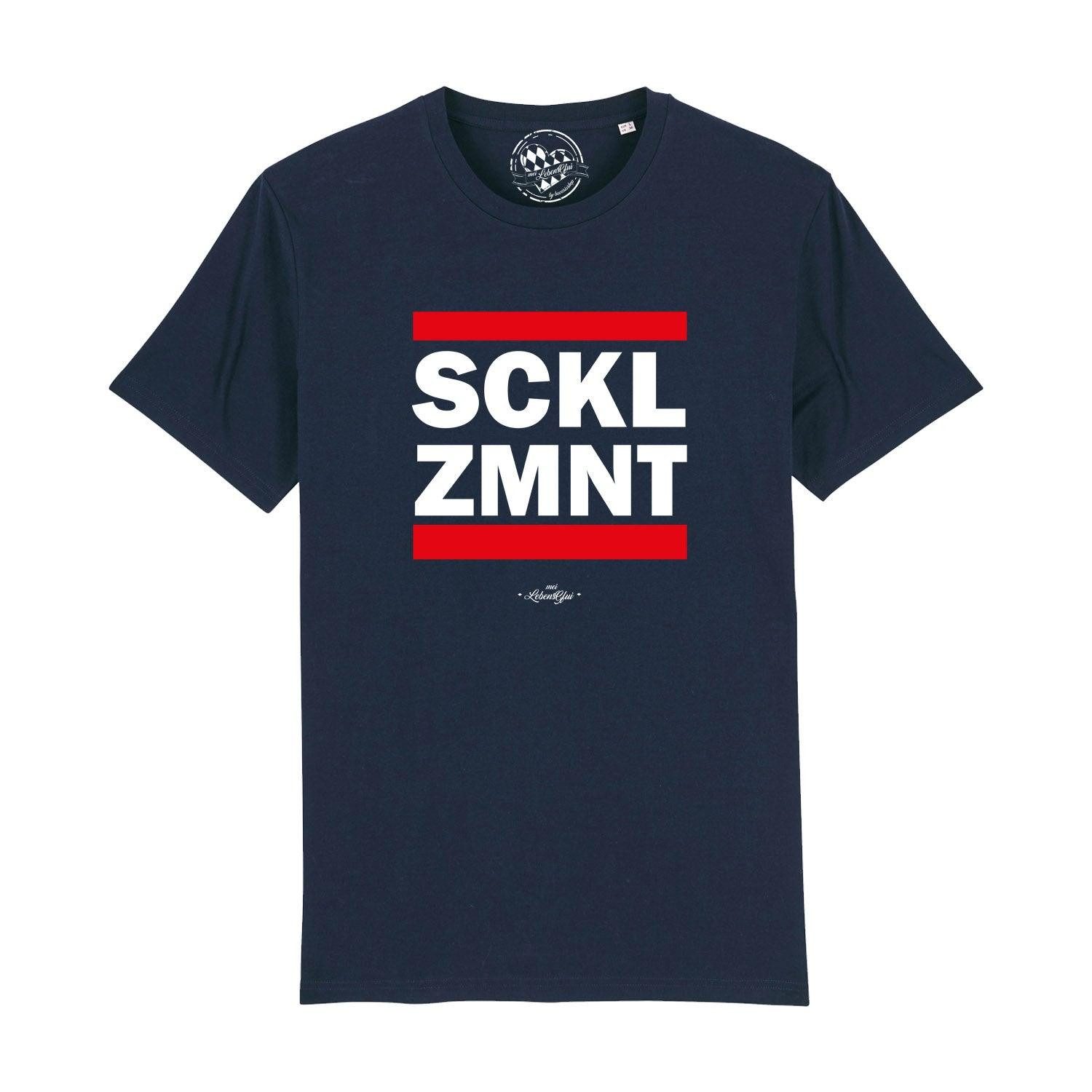 T-Shirt Herren T-Shirt "Sacklzement"