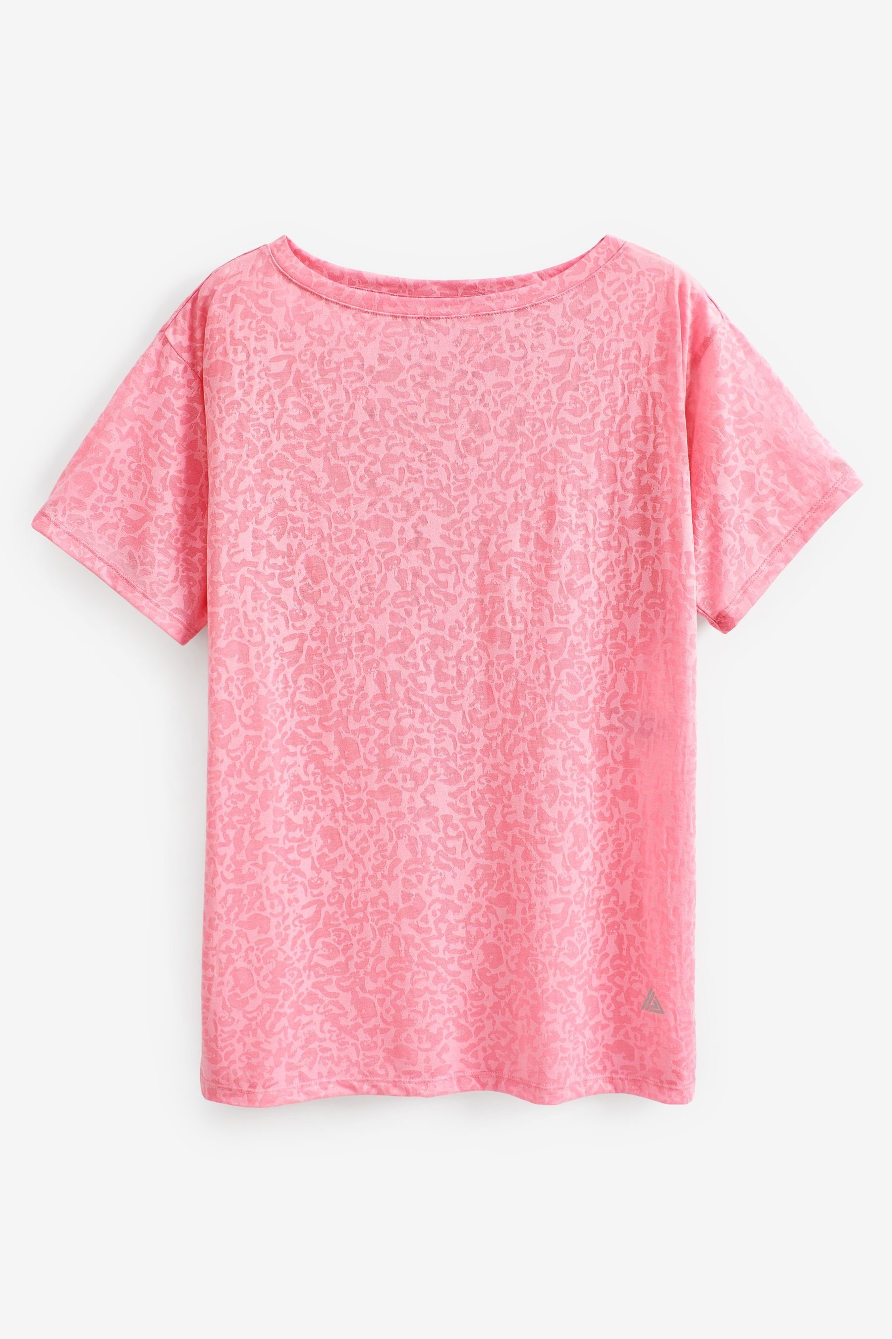 Next T-Shirt Active Sports Burnnout T-Shirt (1-tlg) Pink