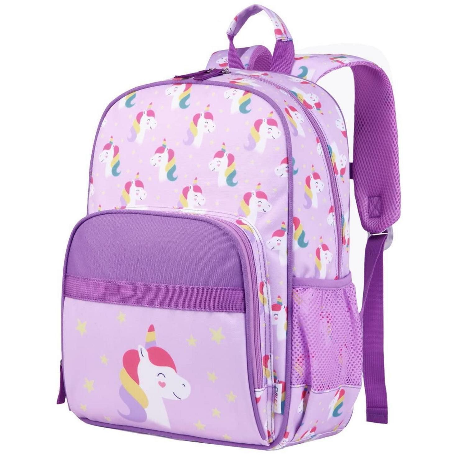 LuxusKollektion Kinderrucksack Kinderrucksack Mädchen Einhorn Lila 15.5L