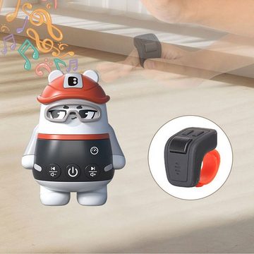yozhiqu Spielzeug-Musikinstrument Elektronisches Fingerinstrument mit Bluetooth-Lautsprecher, (1 tlg), 3,5-mm-Audioschnittstelle zum Abspielen von 13 Musikinstrumenten