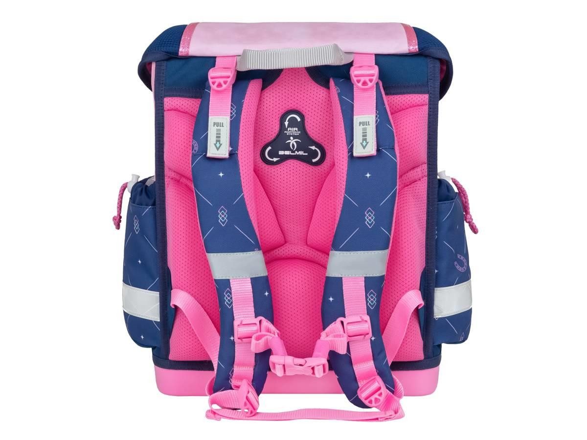 Belmil Schulranzen "Classy" 2026 Set 1. Klasse neue Designs, Pferd, 4tlg.,1. Klasse, Grundschule, Einschulung, Mädchen