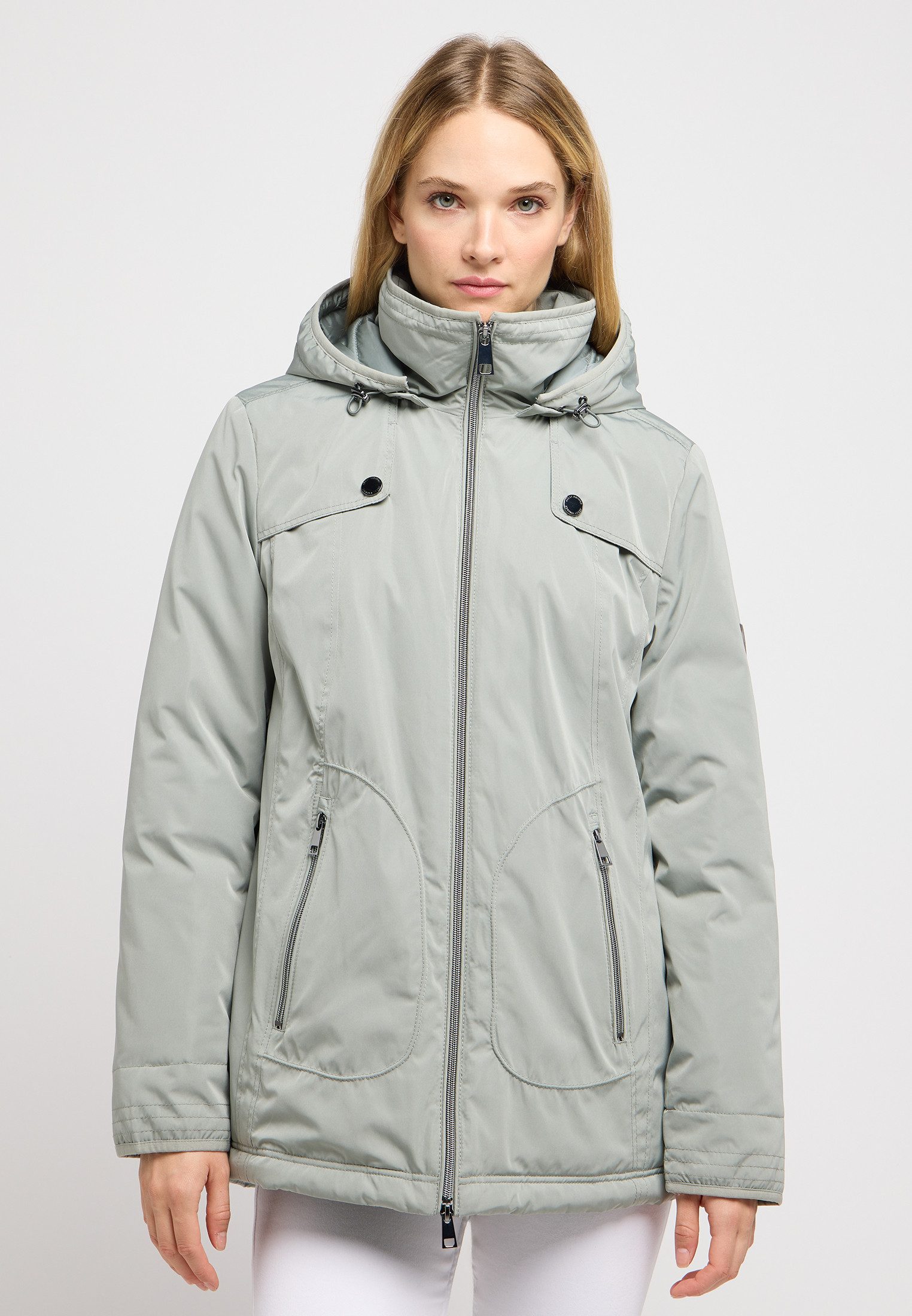 Barbara Lebek Outdoorjacke mit Kapuze günstig online kaufen