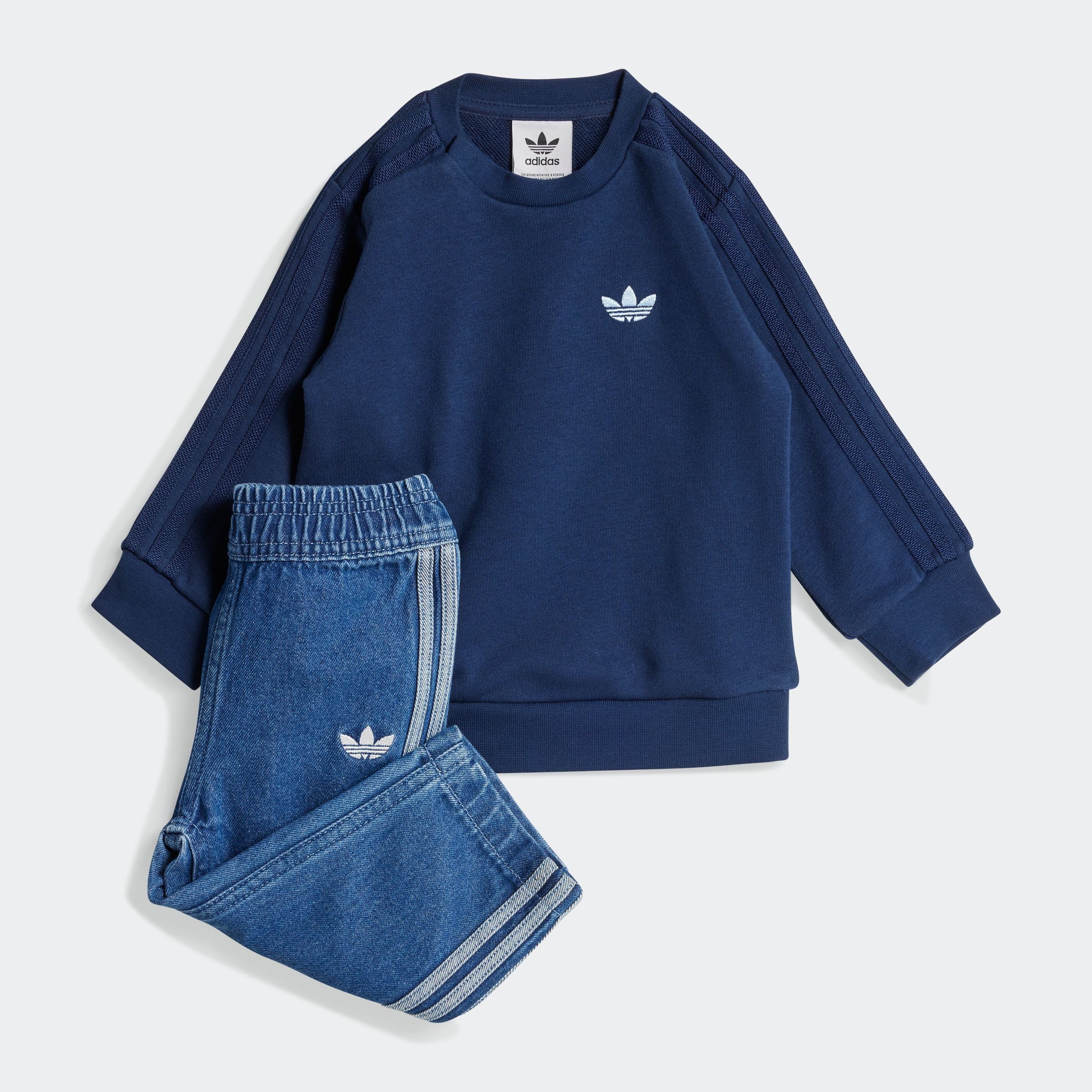 adidas Originals Trainingsanzug DENIM KIDS SET (2-tlg)