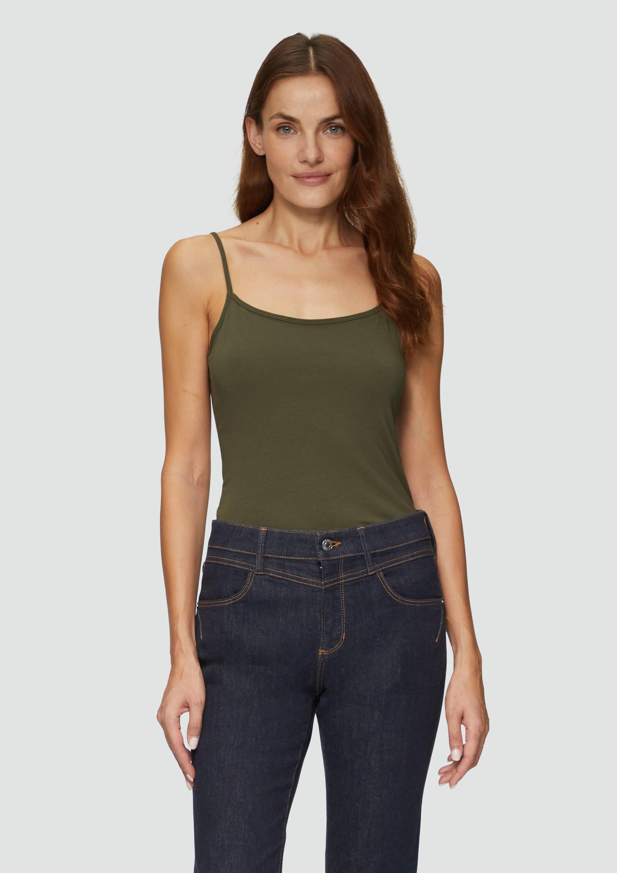 s.Oliver Muscleshirt T-Shirt Spaghettiträger-Top