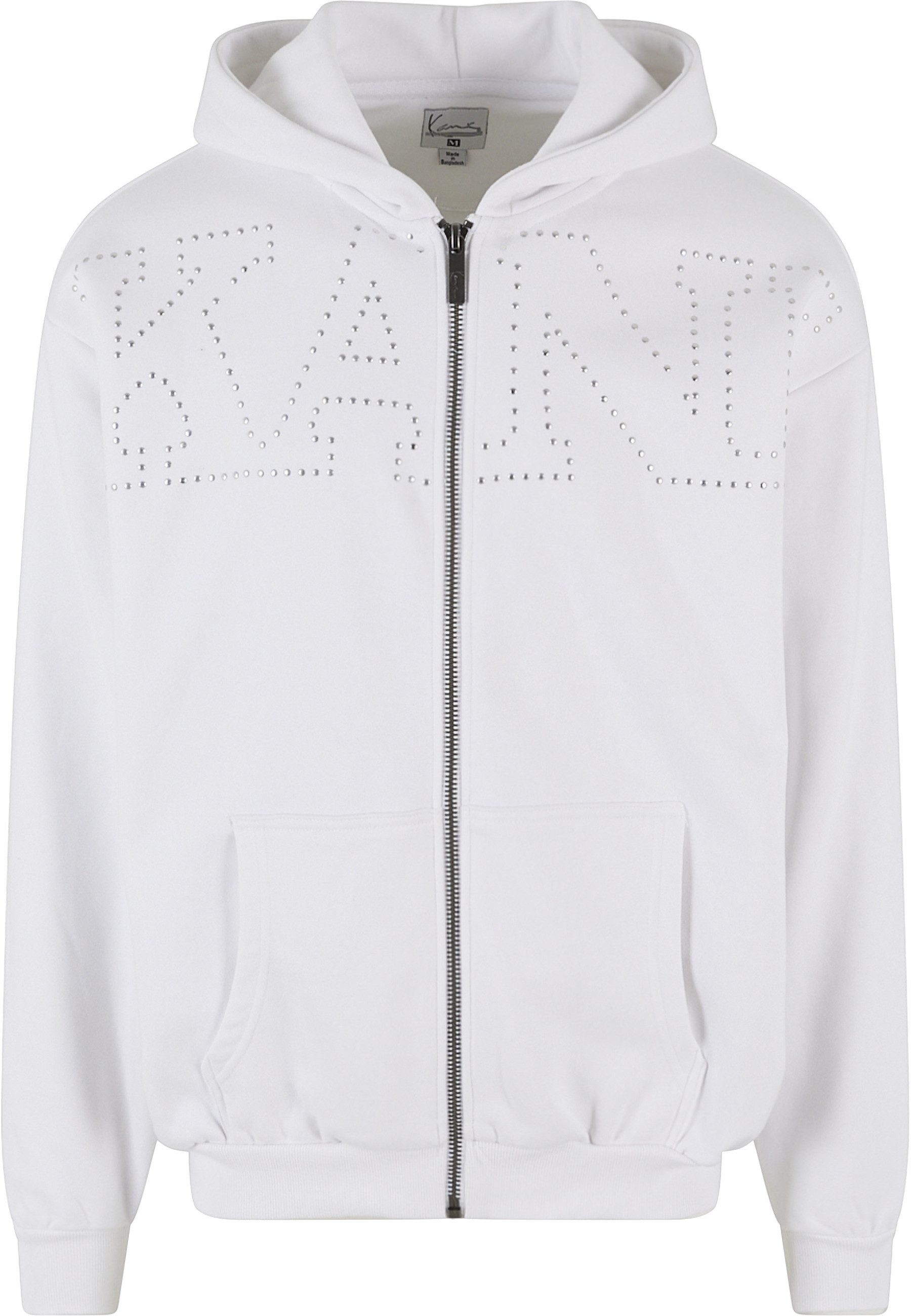 Karl Kani Kapuzenpullover Karl Kani Herren KM234-014-1 KK Studded Retro OS Full Zip Hoodie (1-tlg)