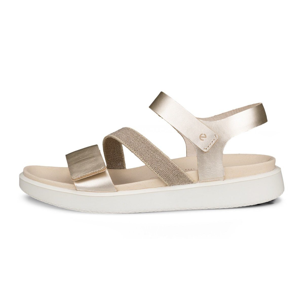 Ecco Flowt (Leder) gold Damen Sandale günstig online kaufen