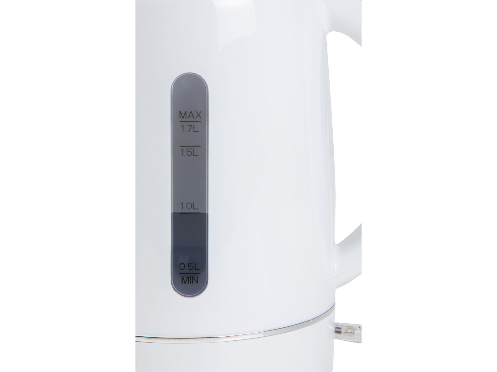 Domo Wasserkocher, Teekocher l, leise 2200 schnell W, ohne & Heißwasserbereiter 1.7 Kabel elektrischer